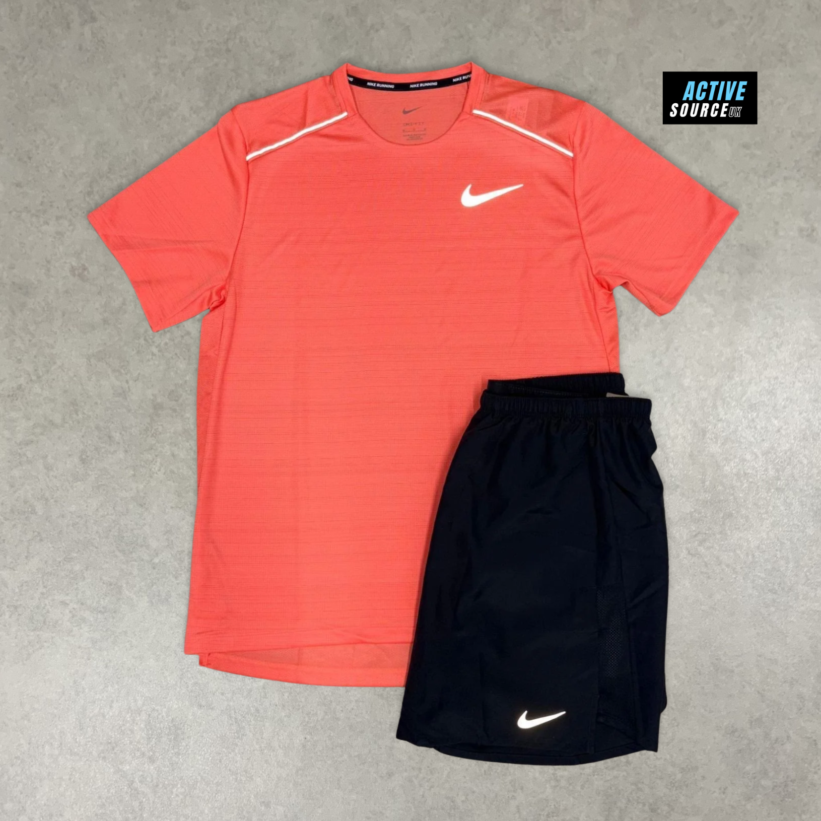 Nike Miler 1.0 Set "Peach/Black"
