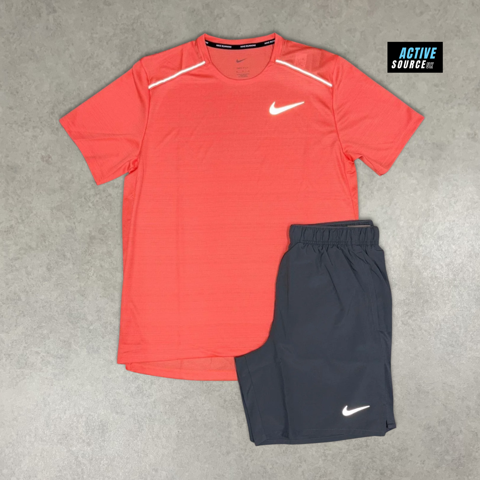 Nike Miler 1.0 Set "Peach/Grey"