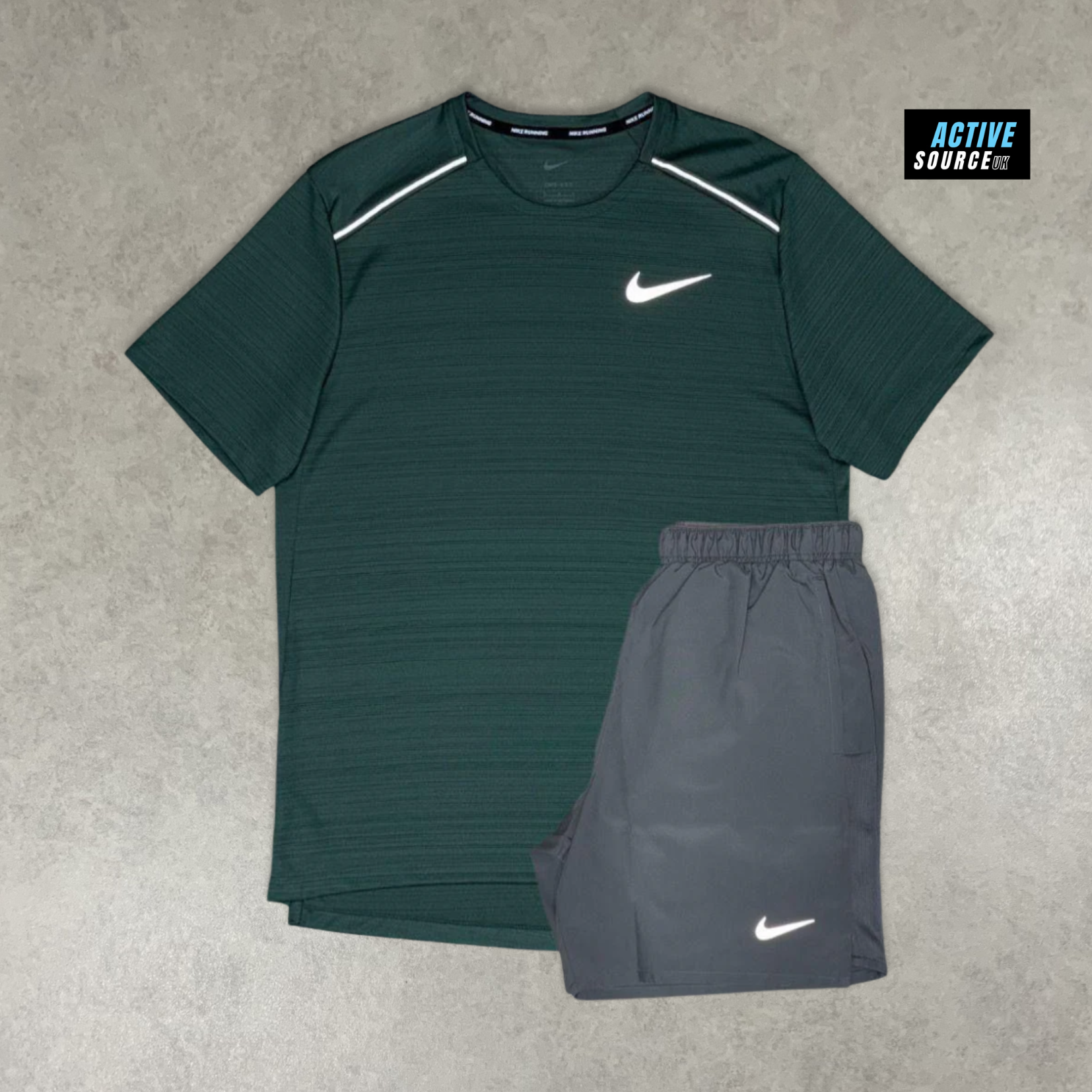 Nike Miler 1.0 Set "Vintage Green/Grey"