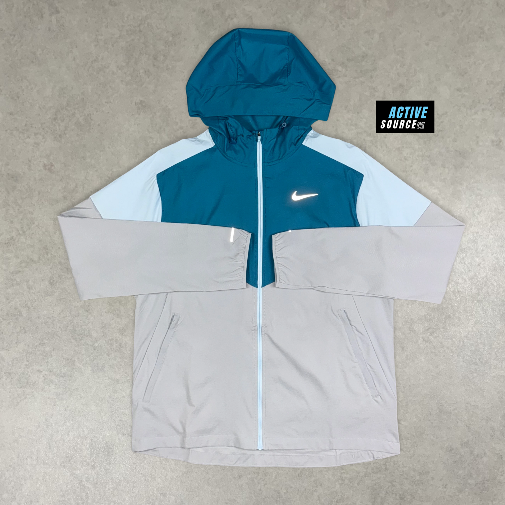 Nike UV Windrunner 3 Piece Tracksuit "Green Abyss/Grey"