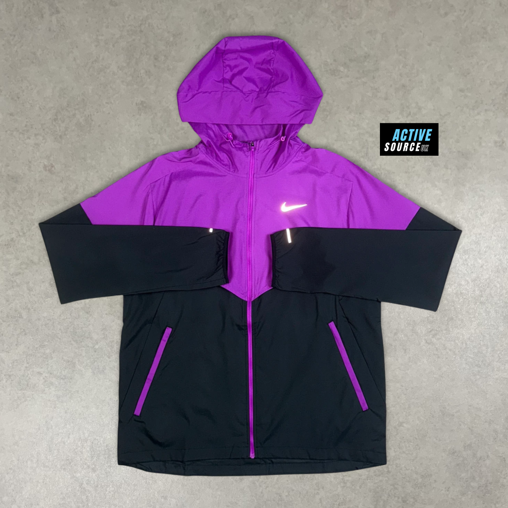 Nike UV Windrunner 3 Piece Set "Vivid Purple/Black"