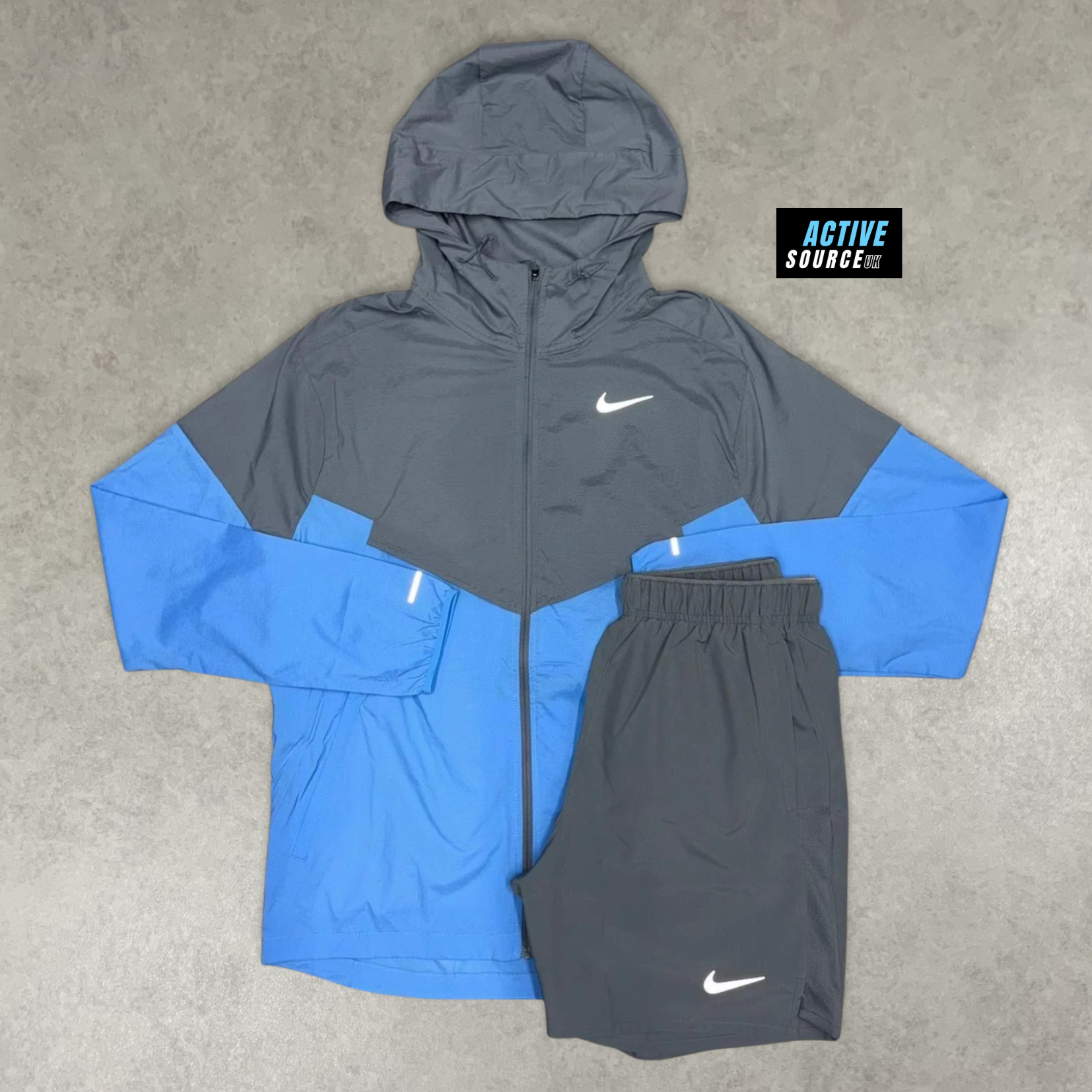 Nike Windrunner 2 Piece Set "University Blue/Grey"