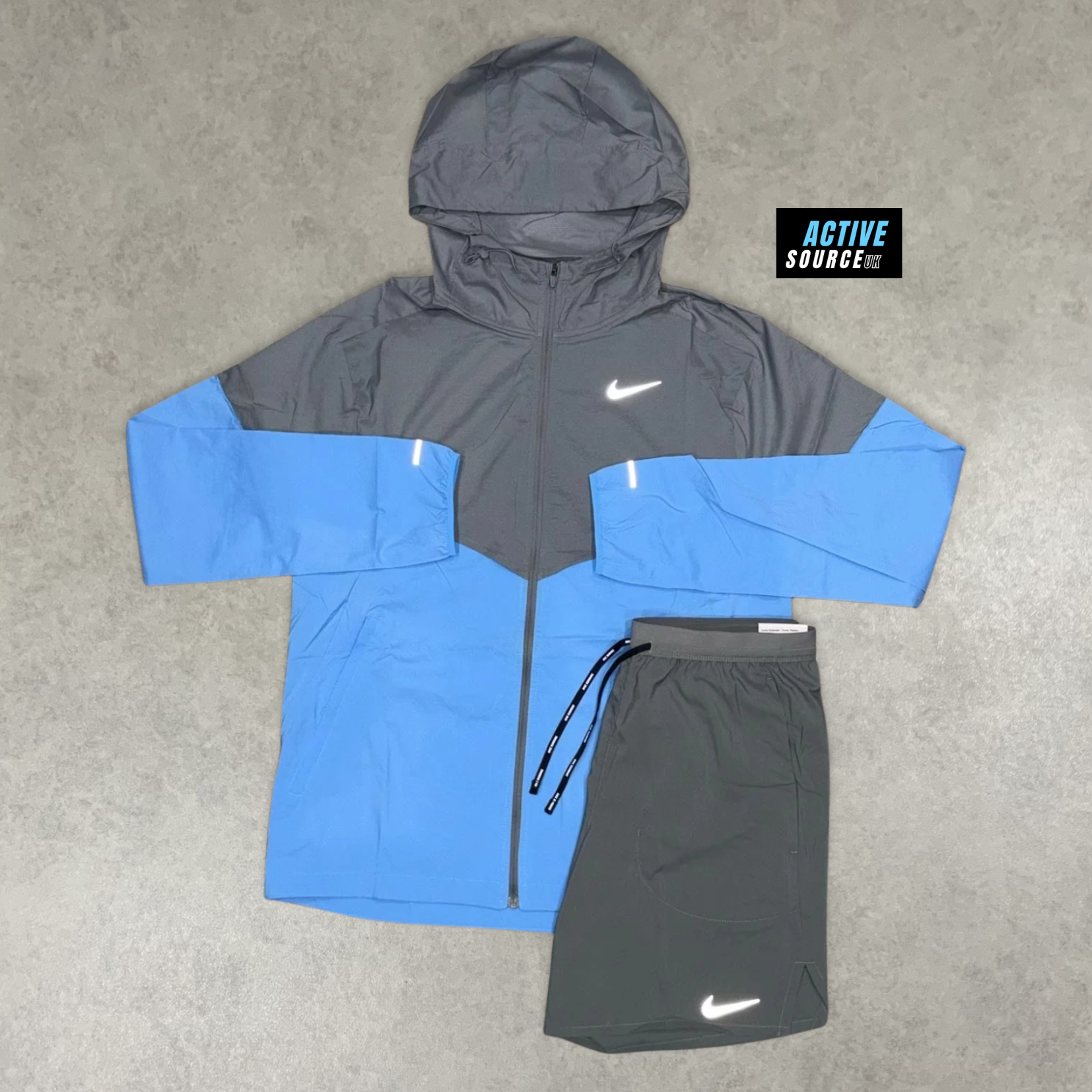 Nike Windrunner Flex 2 Piece Set "University Blue/Grey"