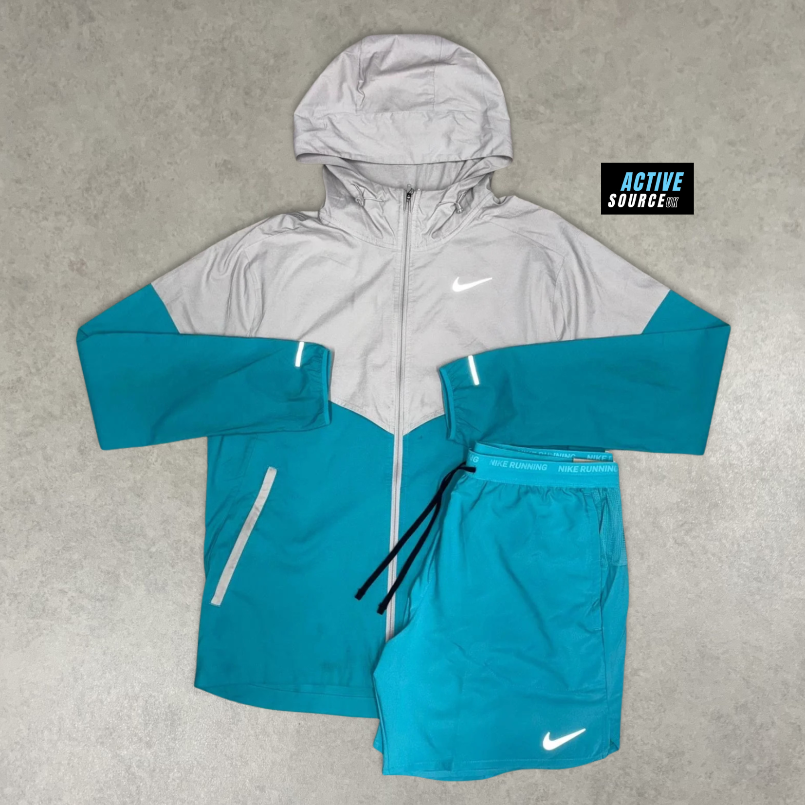 Nike Windrunner Flex 2 Piece Set "Dusty Cactus/White"