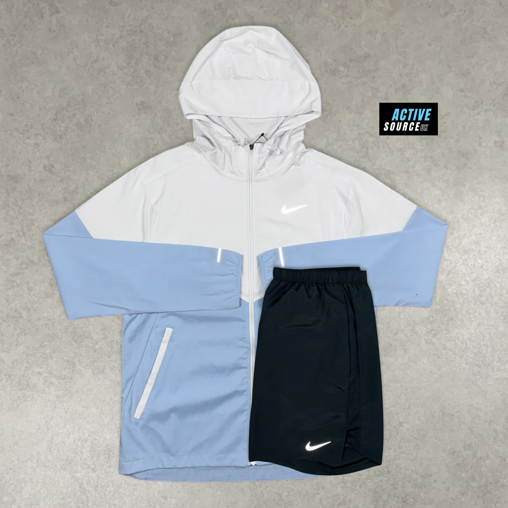 Nike Windrunner 2 Piece Set "Armoury Blue/Black"