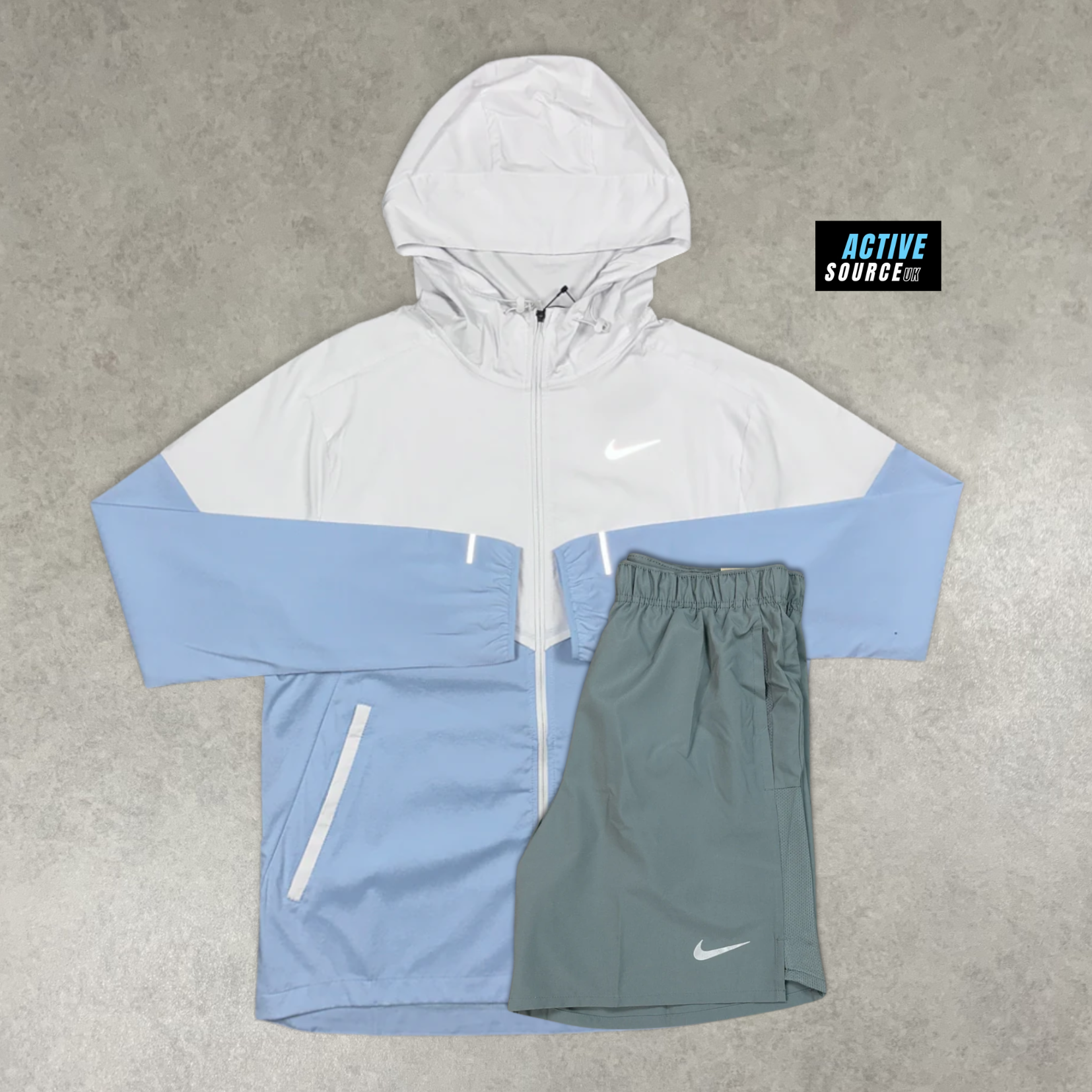 Nike Windrunner 2 Piece Set "Armoury Blue/Grey"