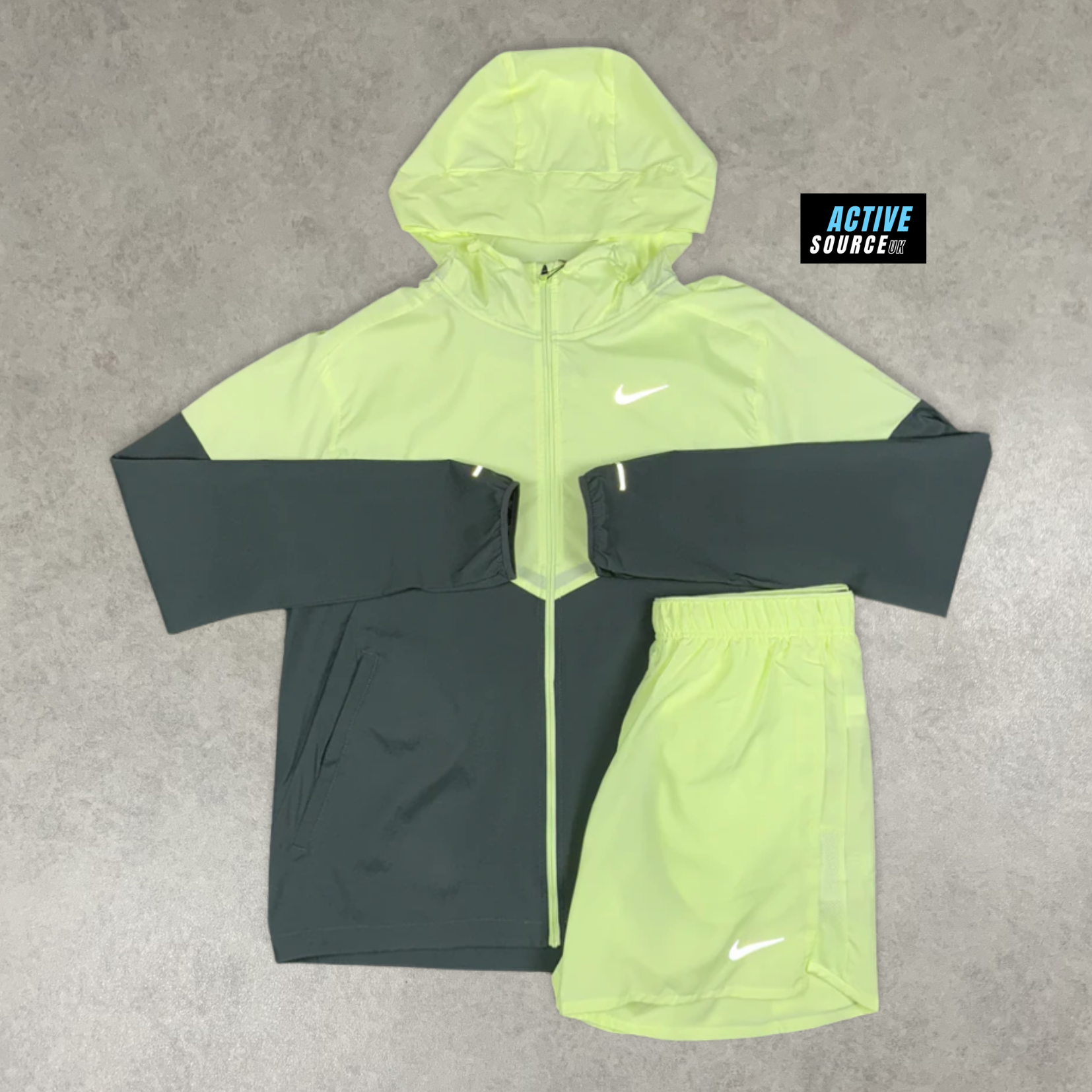 Nike Windrunner 2 Piece Set "Barely Volt/Smoke Grey"