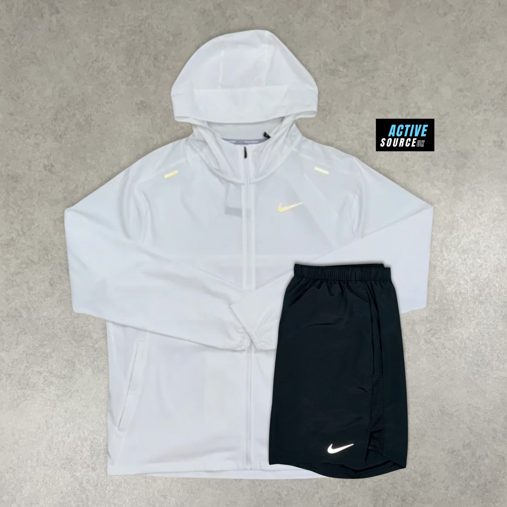 Nike Windrunner 2 Piece Set "Ice White/Black"