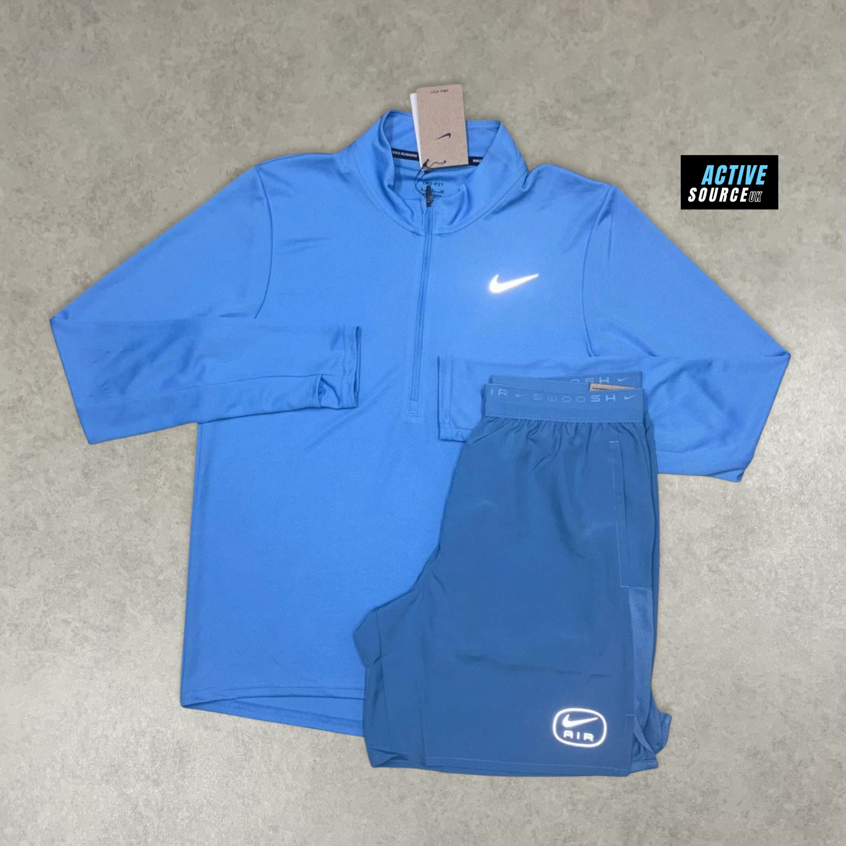Nike Pacer 1/2 Zip Air Bubble Flex Set "University Blue"