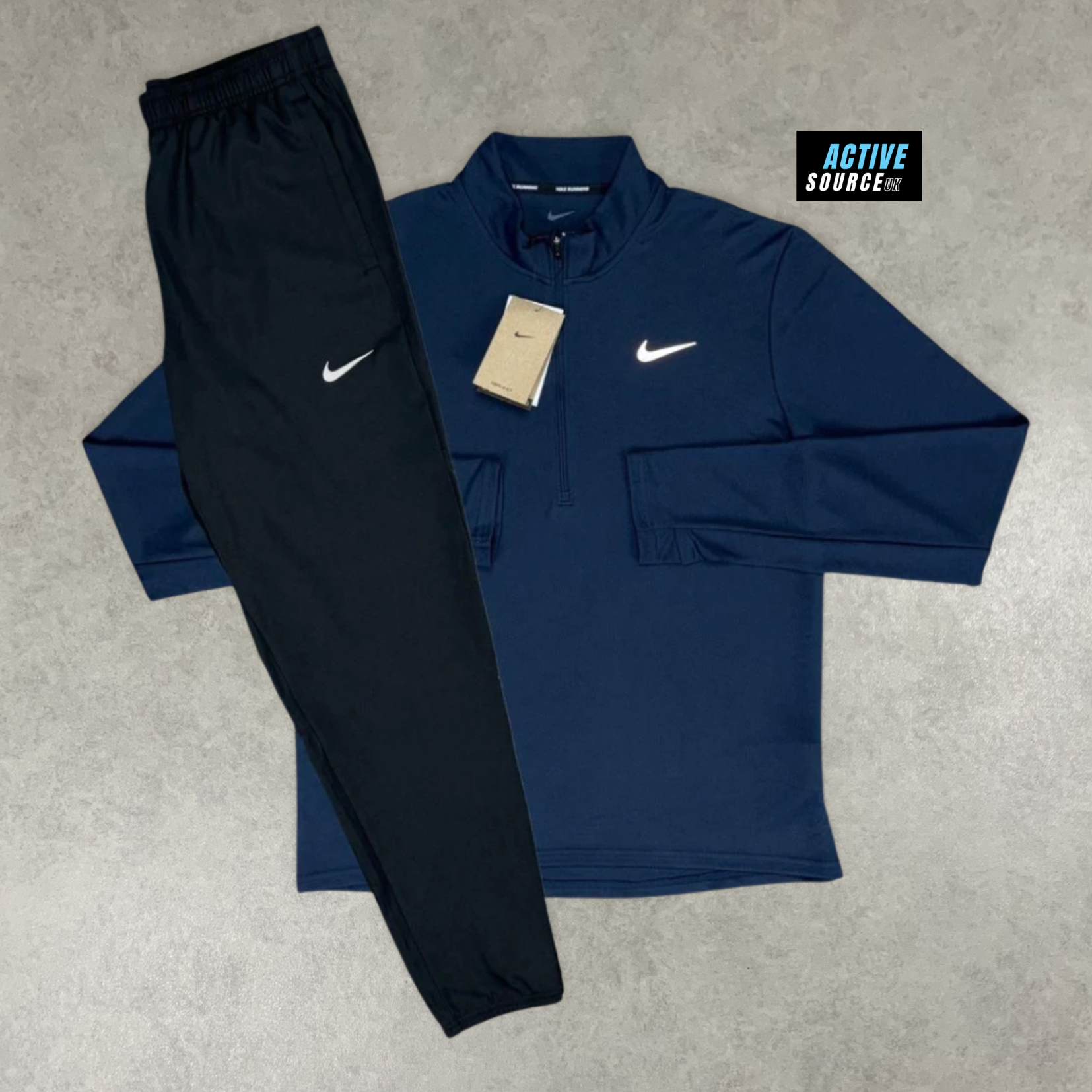 Nike Pacer 1/4 Zip Tracksuit "Thunder Blue/Black"
