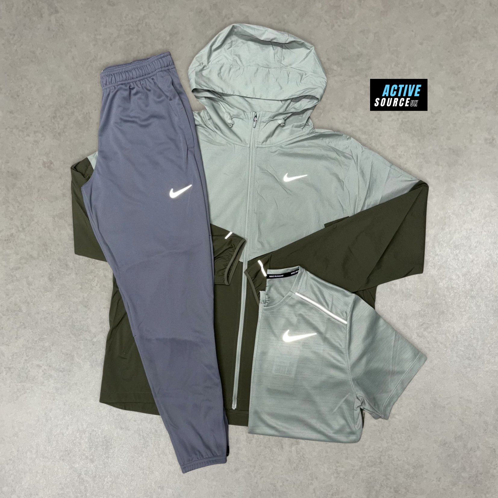 Nike UV Windrunner 3 Piece Tracksuit Set "Jade Horizon"