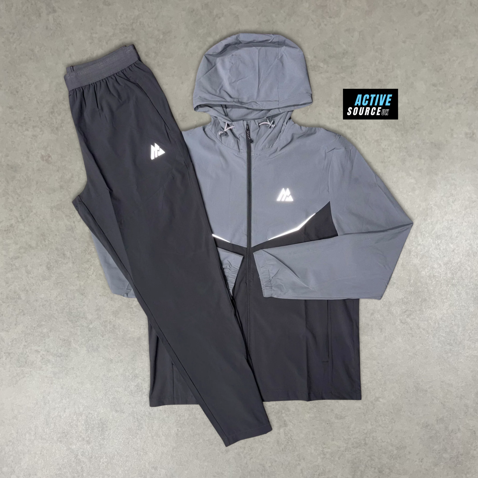 Montirex Two Tone Tracksuit "Platinum Grey/Cement Grey"