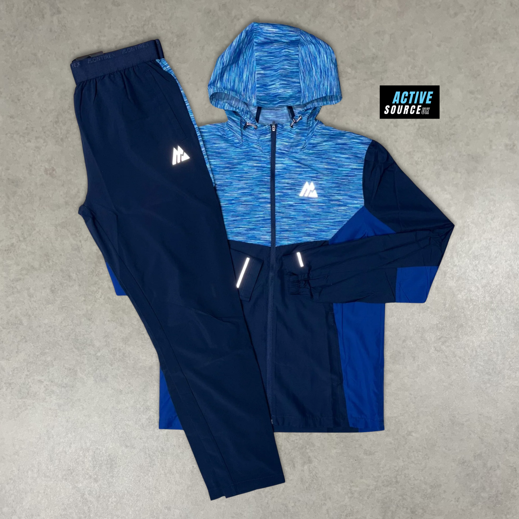 Montirex Trail Tracksuit "Multi Royal Blue"