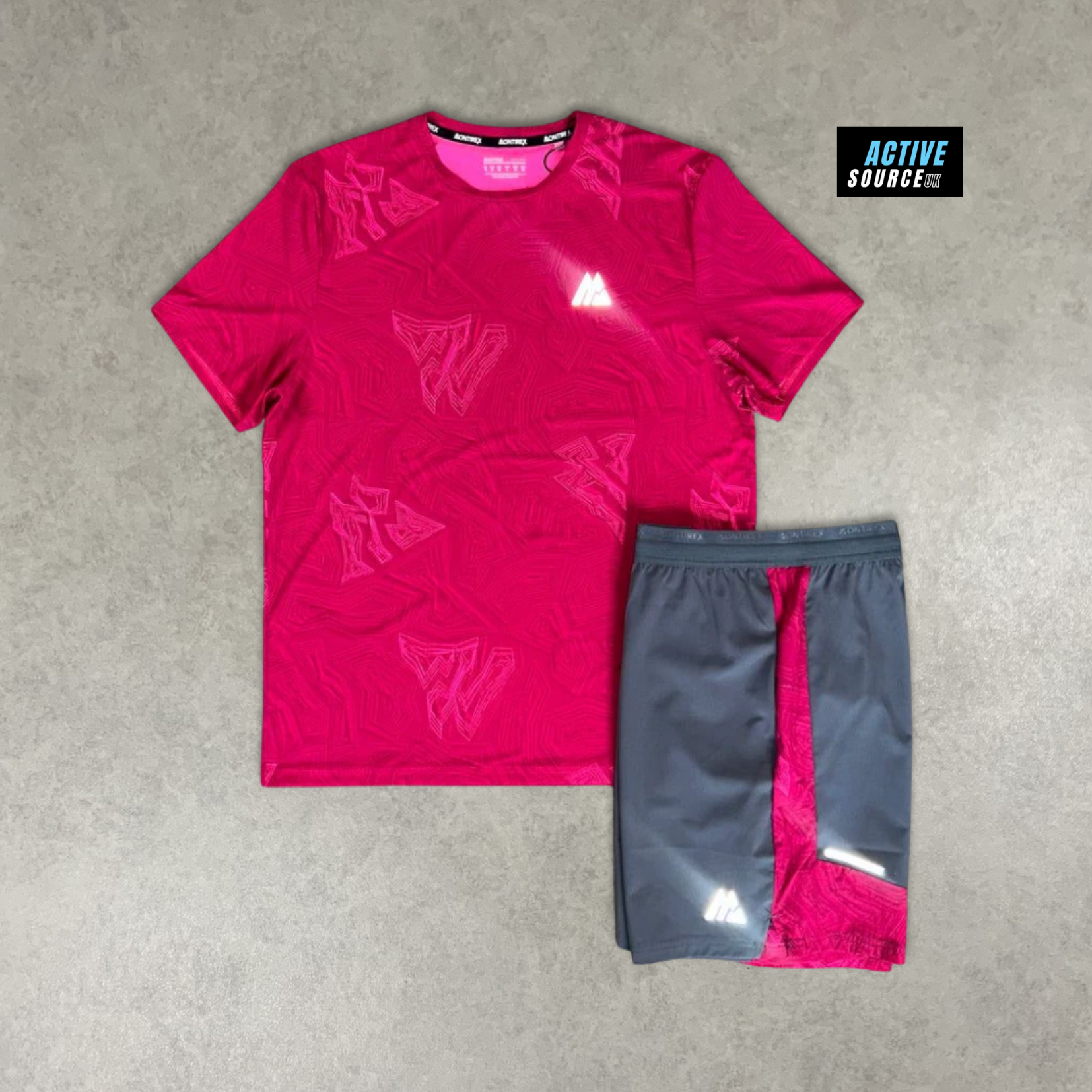 Montirex Geo Set "Cherry/Grey"