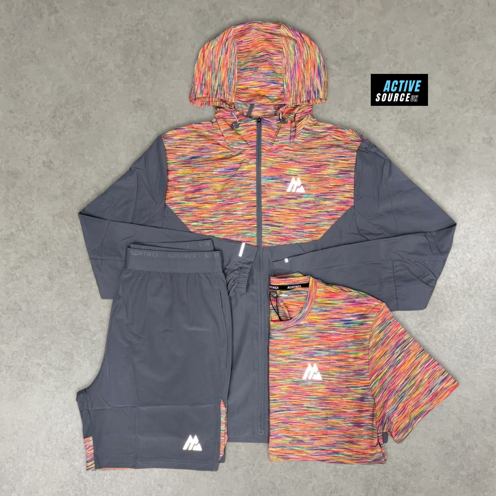Montirex Trail Tri Set "Multi Orange/Grey"