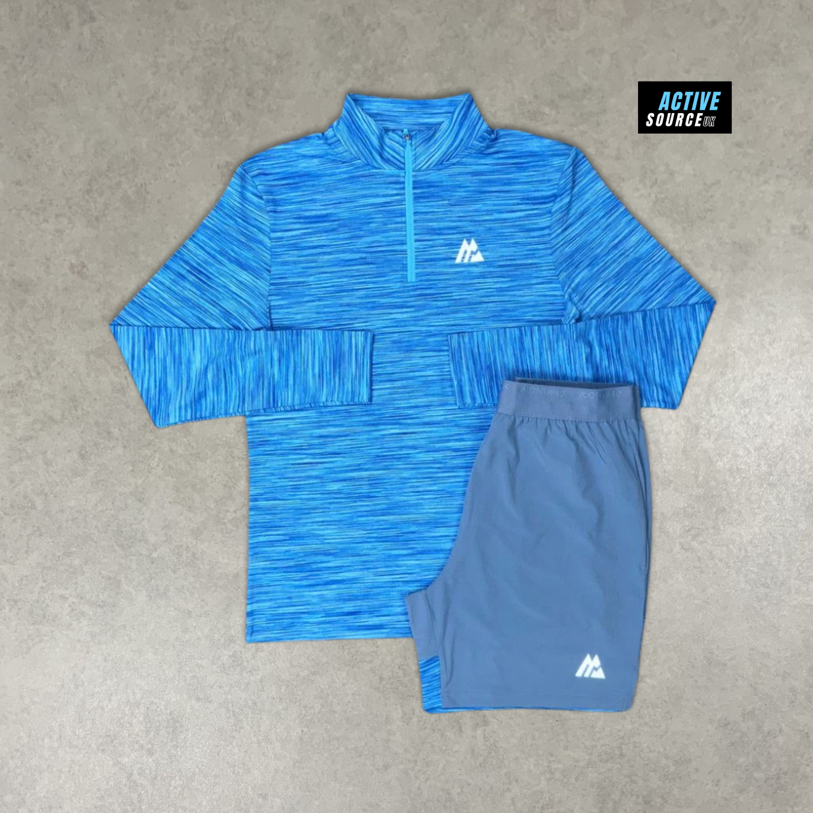 Montirex Trail 1/4 Zip Set "Blue"