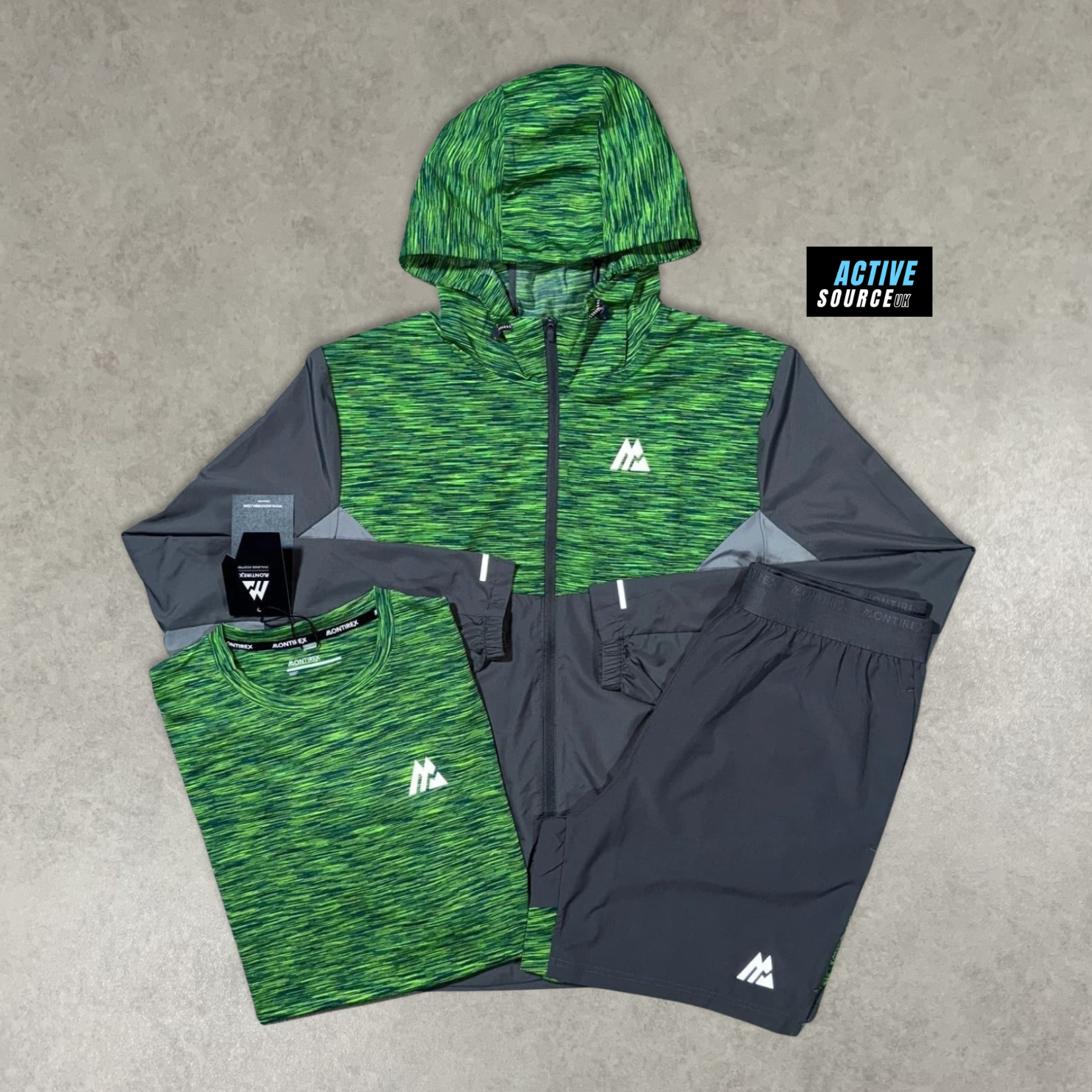 Montirex Trail 3 Piece Set "Green/Grey"