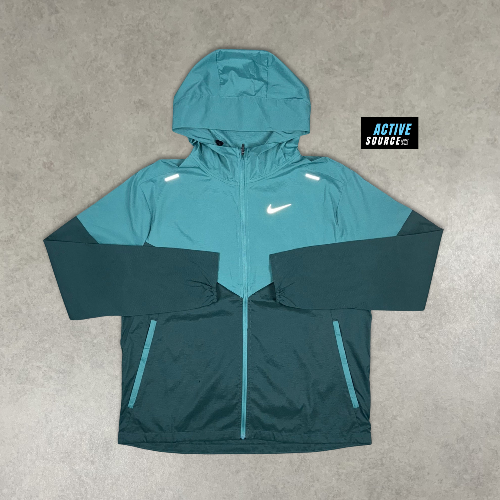Nike Windrunner Jacket & Shorts Set "Teal"