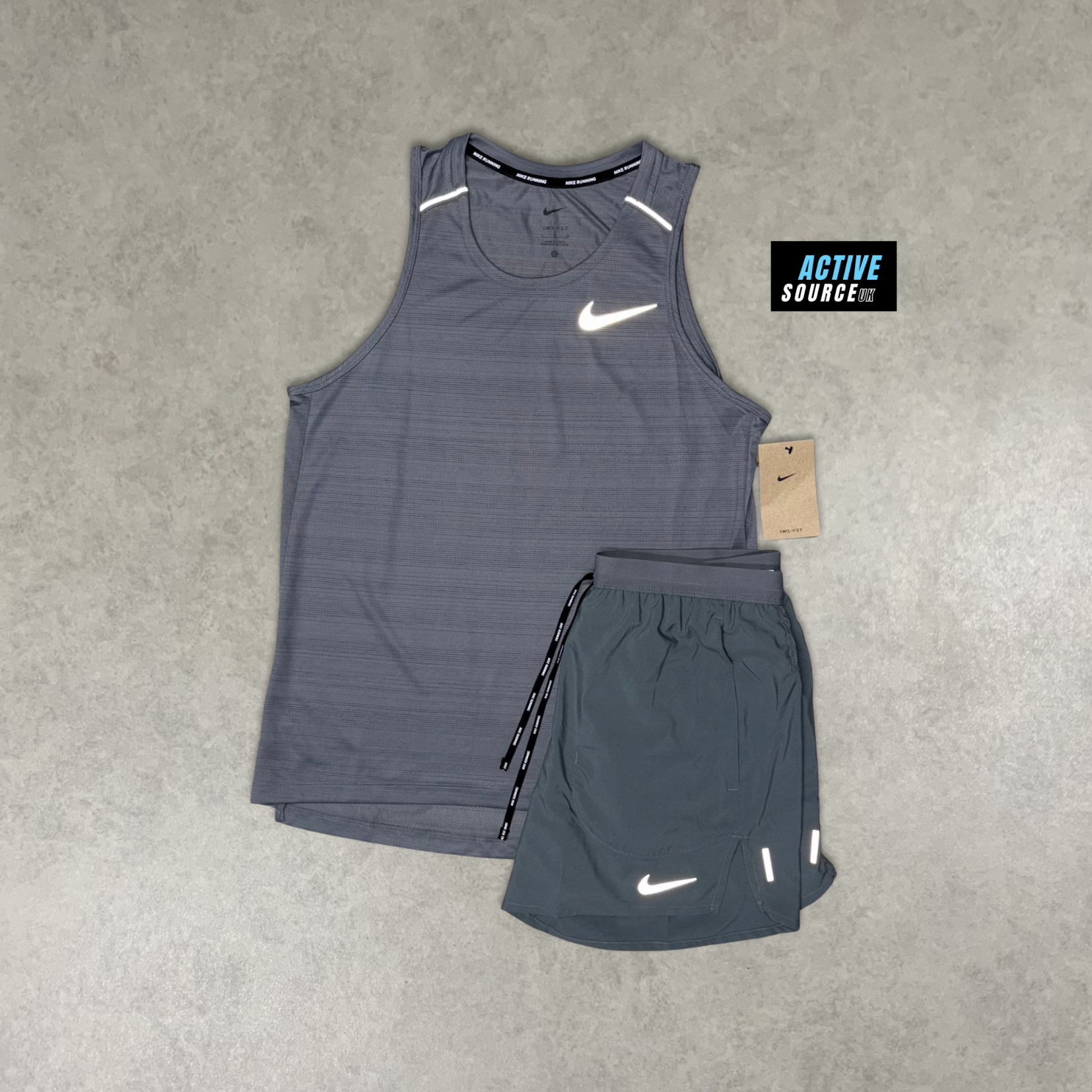 Nike Miller 1.0 Vest Set "Smoke Grey"