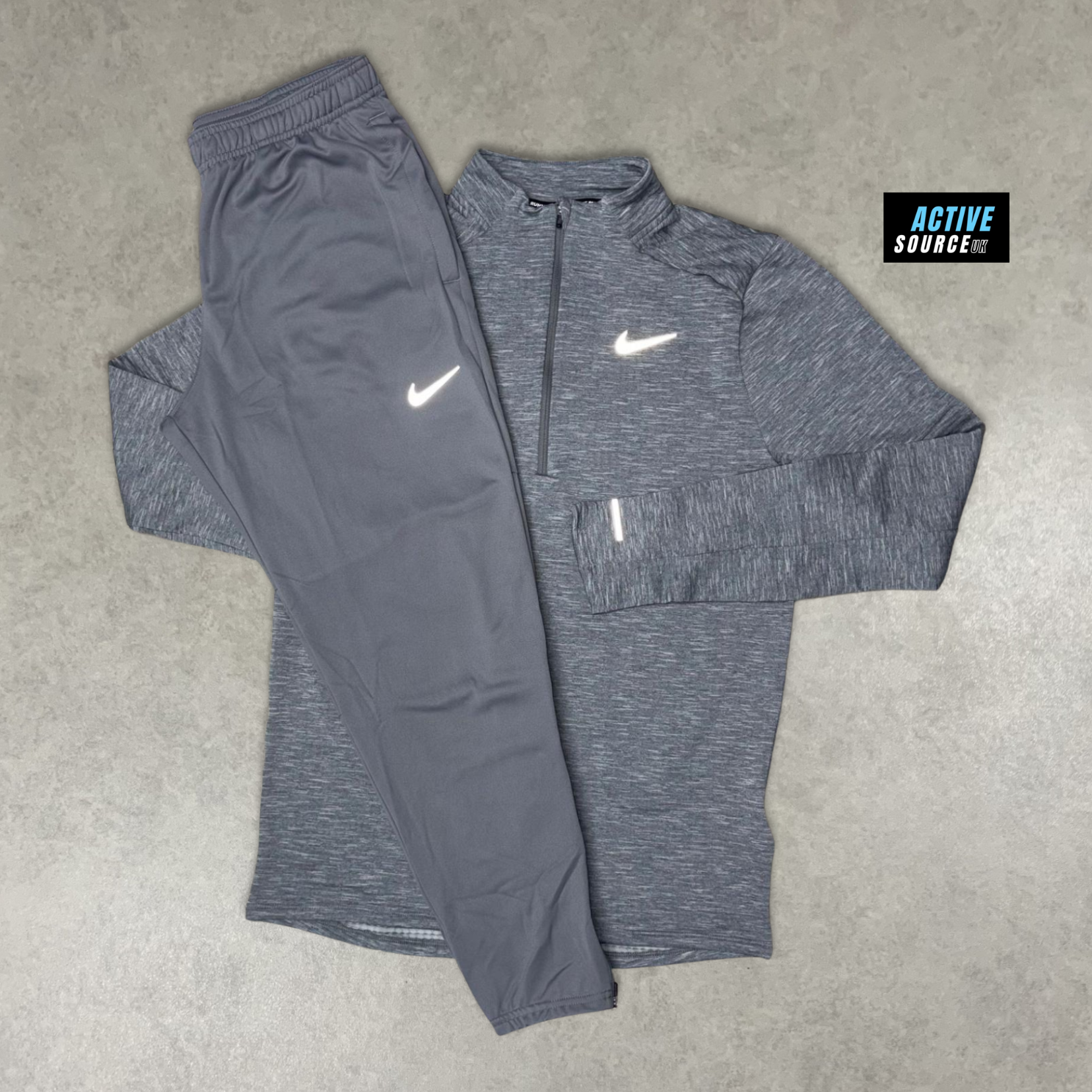 Nike Element 1/4 Zip Tracksuit "Smoke Grey"