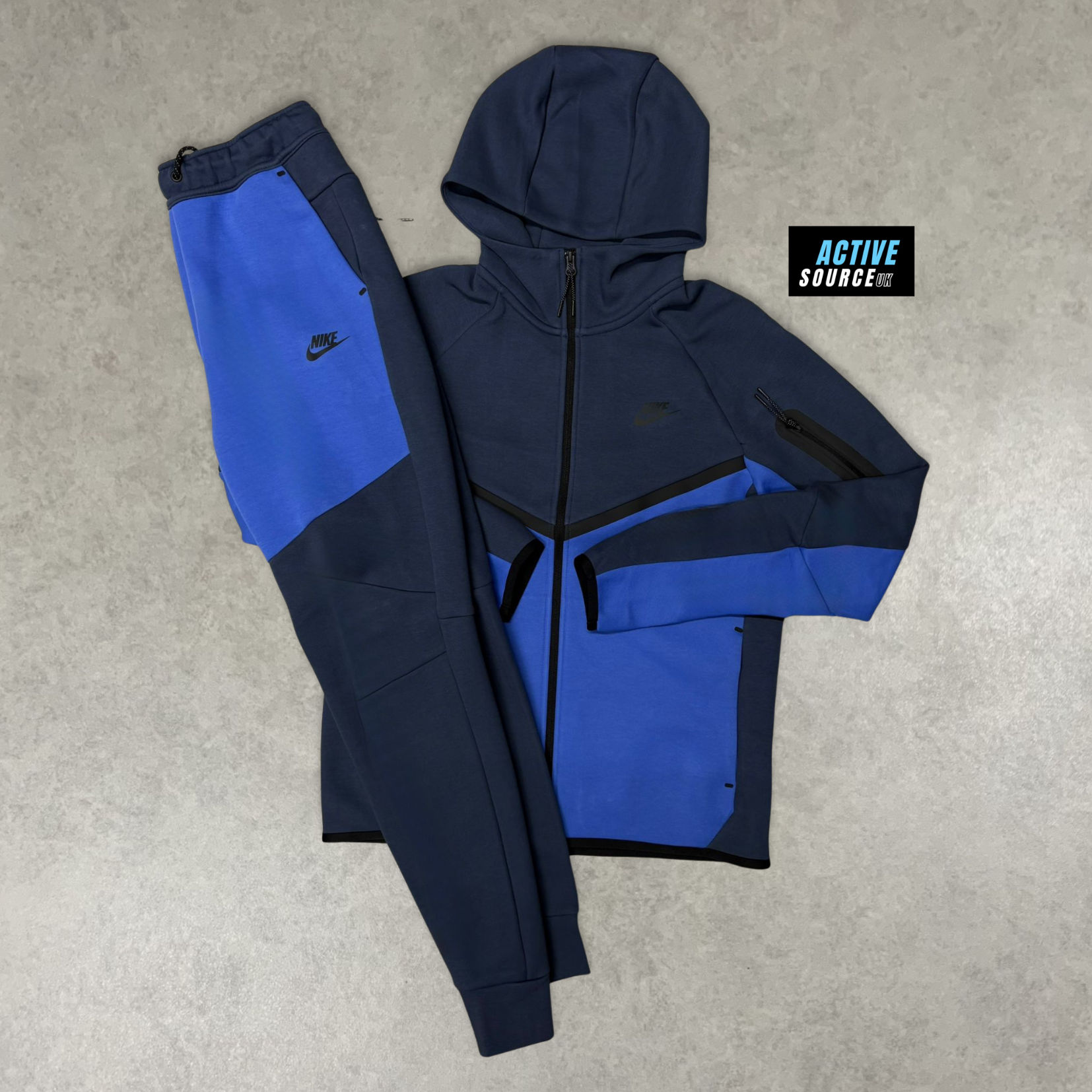 Nike Tech Fleece Tracksuit "Thunder Blue"