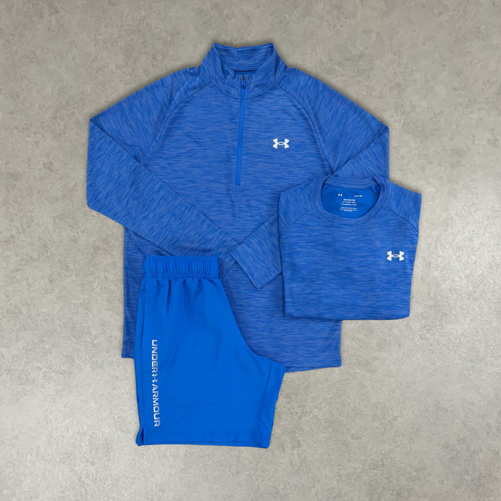 Under Armour Tech 3 Piece Set "Blue"