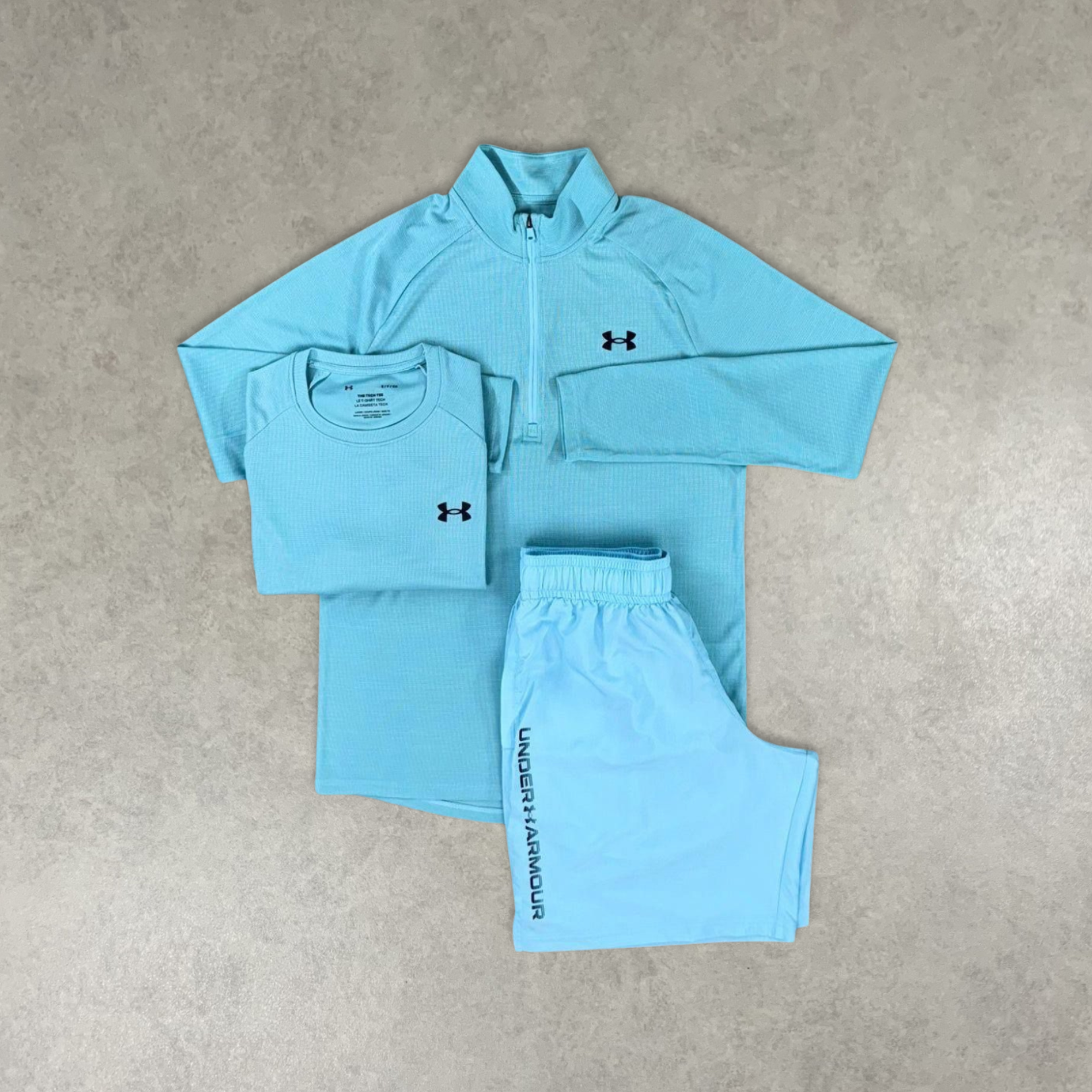 Under Armour Tech 3 Piece Set "Baby Blue"