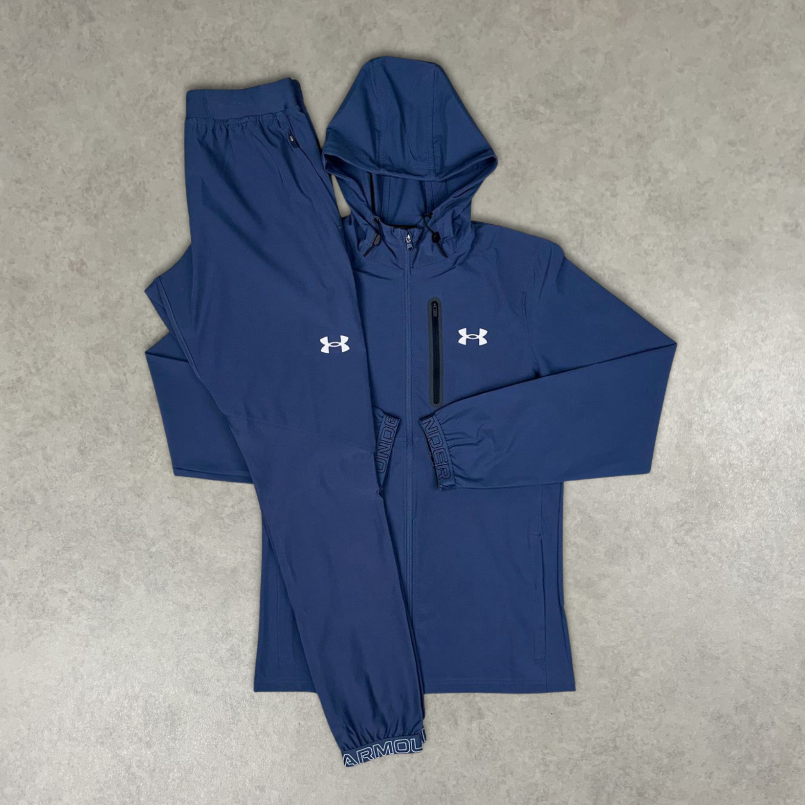 Under Armour Vanish Woven Tracksuit "Double Navy"