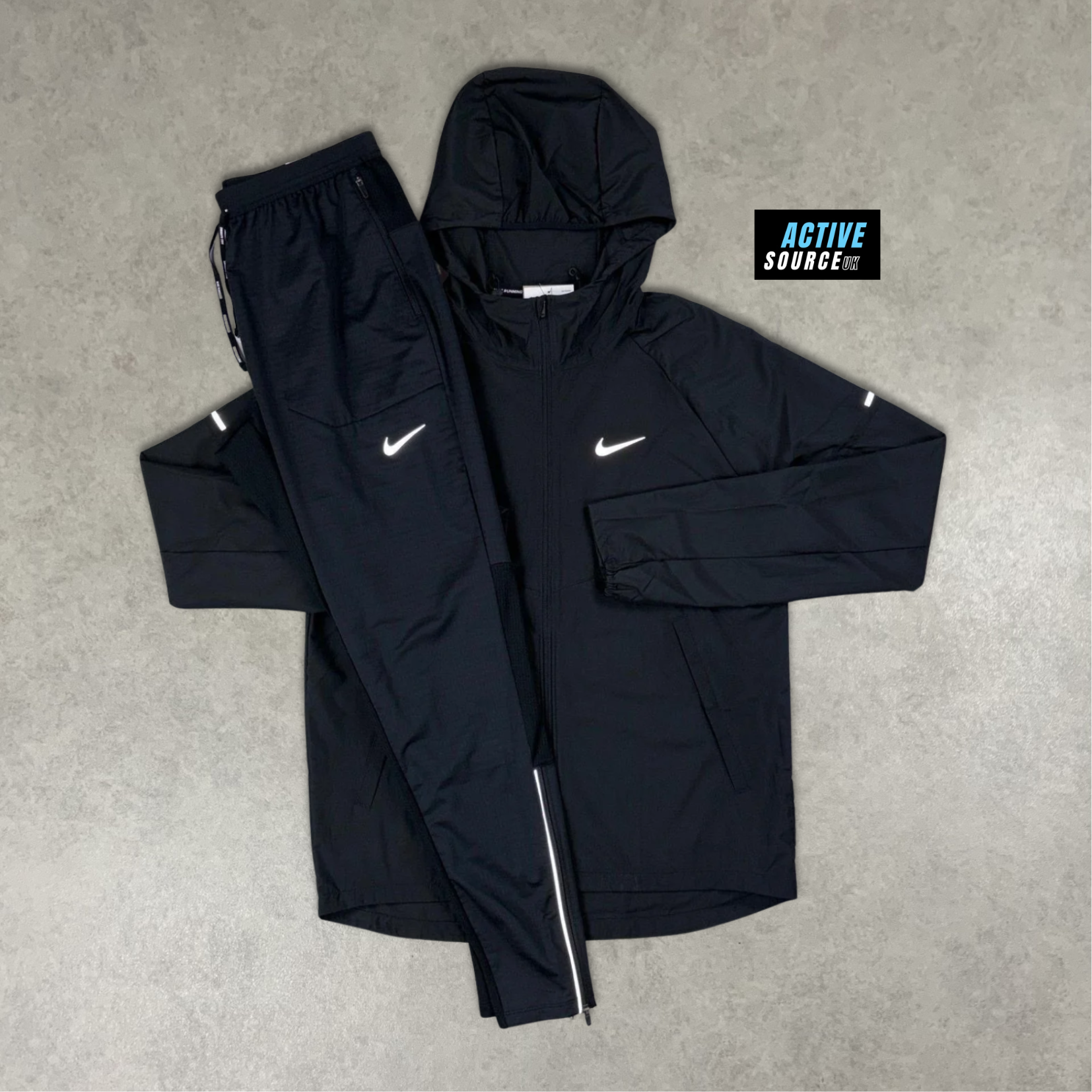 Nike Miller Repel Jacket Tracksuit "Double Black"