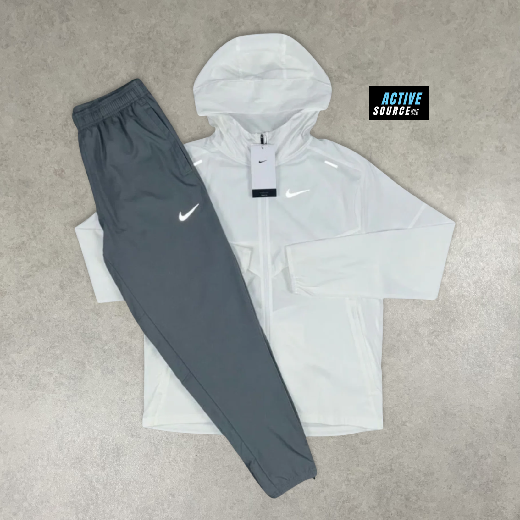 Nike Windrunner Tracksuit "Ice White/Grey"