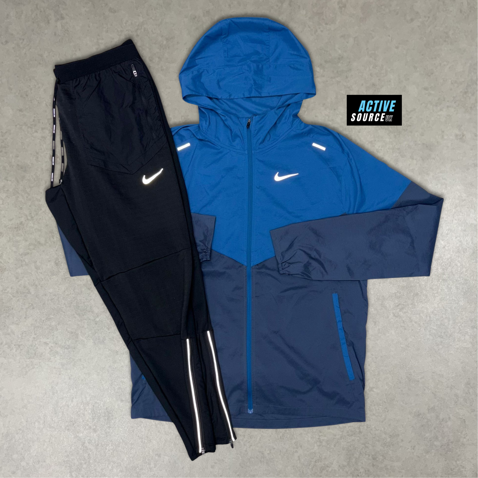 Nike UV Windrunner Tracksuit "Royal Blue/Black"
