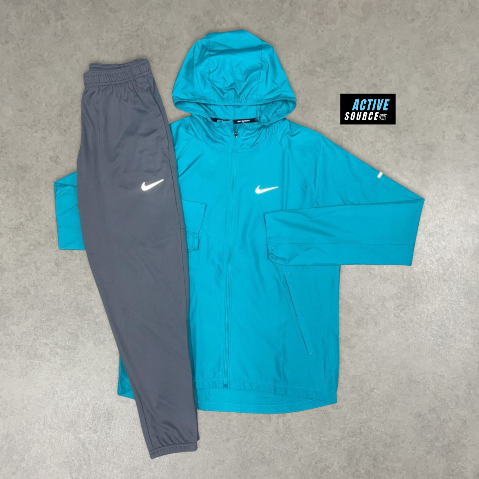 Nike UV Windrunner Tracksuit "Dusty Cactus/Grey"
