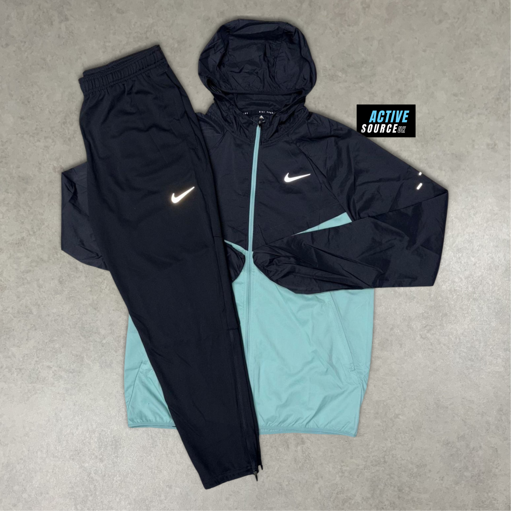 Nike Stride Jacket Tracksuit "Mineral/Black"