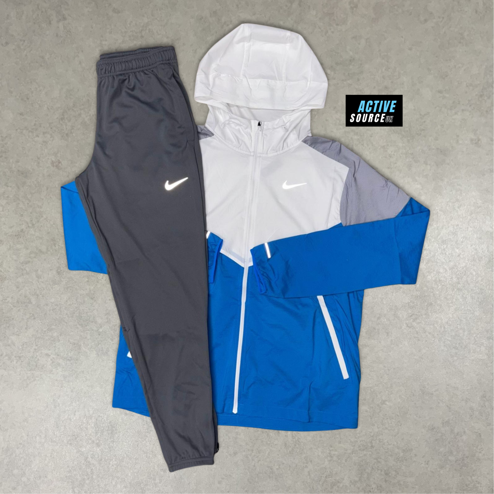 Nike UV Windrunner Tracksuit "Blue Hero/White/Grey"