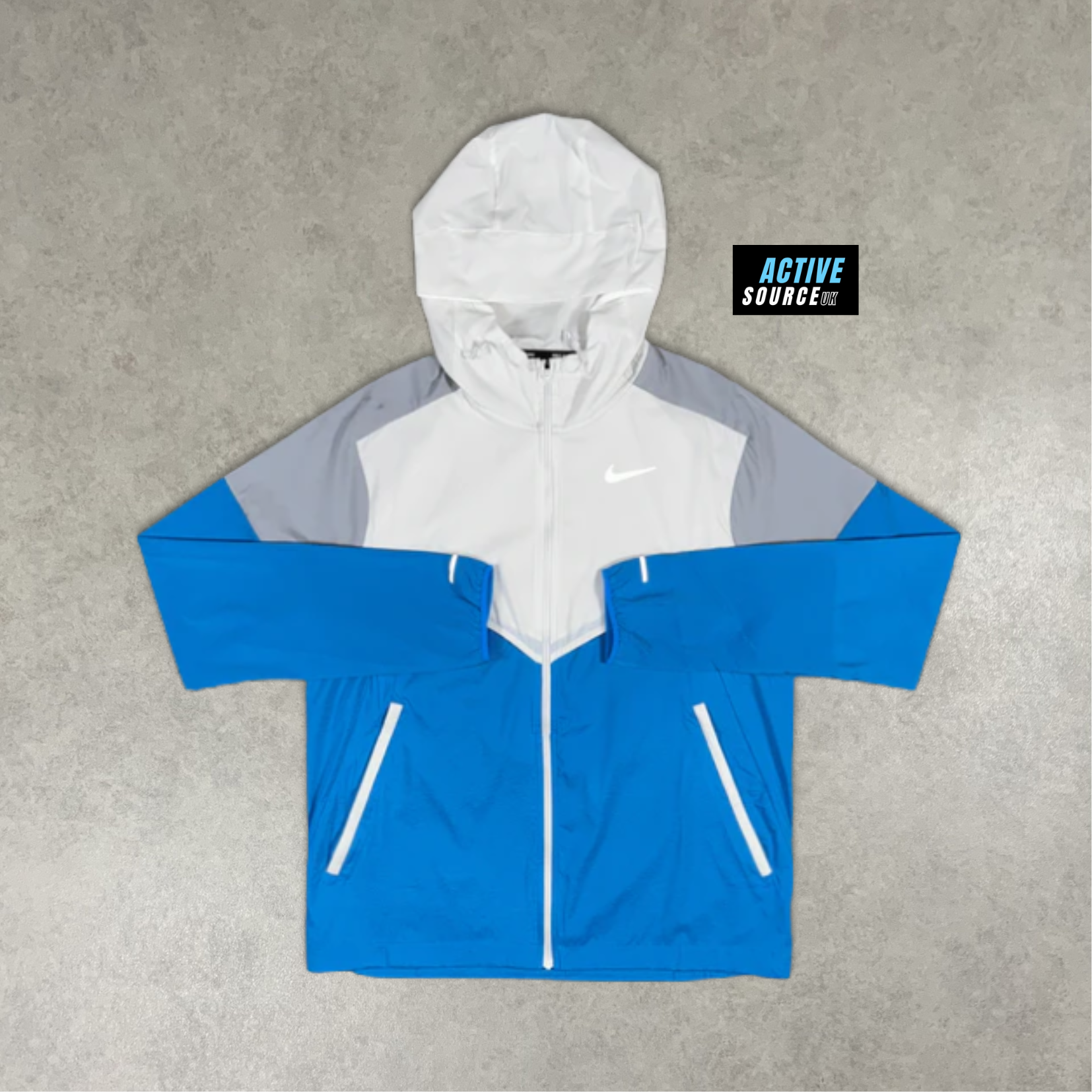 Nike UV Windrunner 3 Piece Set "Blue Hero/Grey/White"