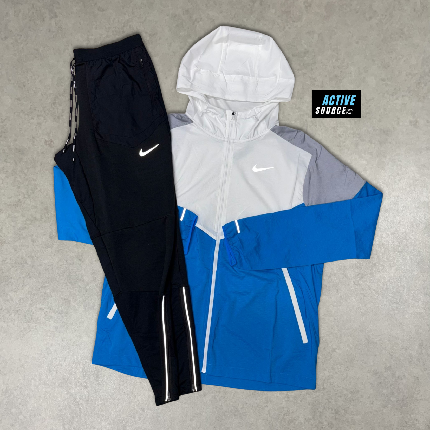 Nike UV Windrunner Phenom Tracksuit "Blue Hero/Black"