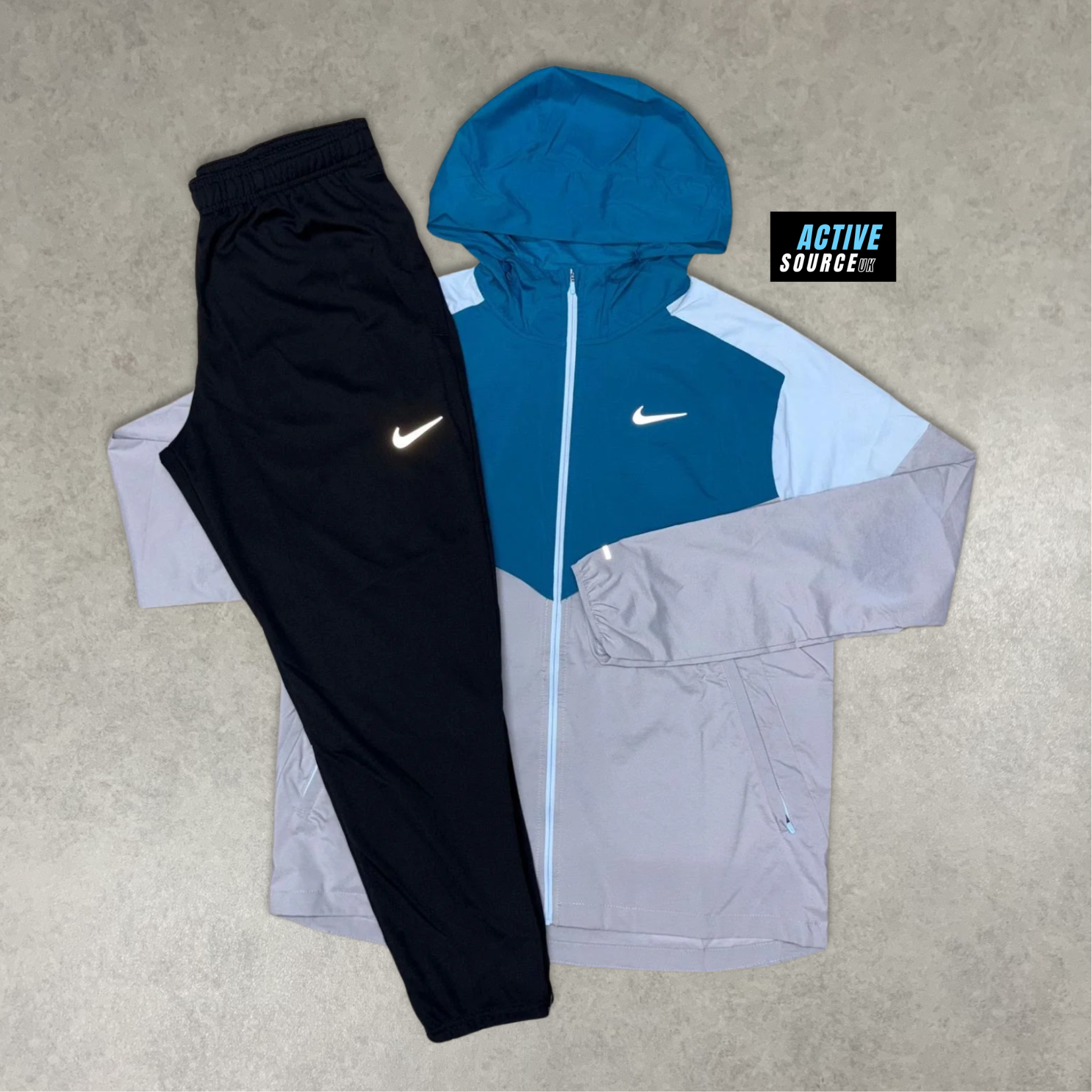 Nike UV Windrunner Tracksuit "Green Abyss/Black"