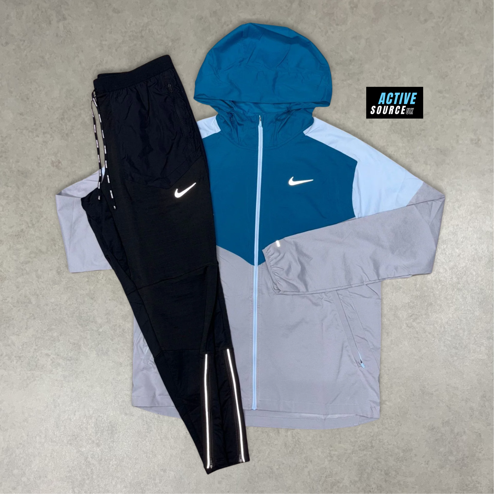 Nike UV Windrunner Phenom Tracksuit "Green Abyss/Black"