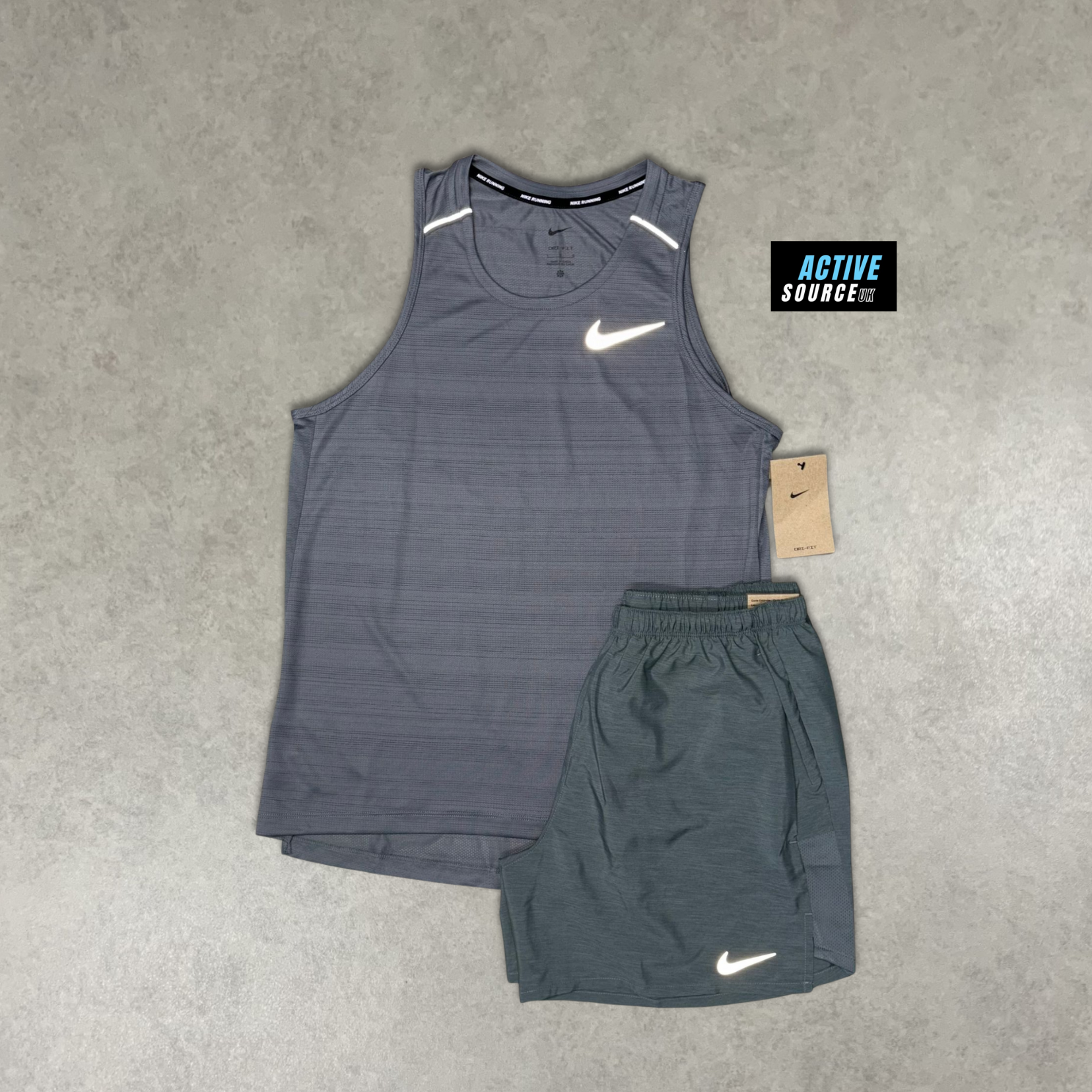 Nike Miller 1.0 Vest Set "Smoke Grey"