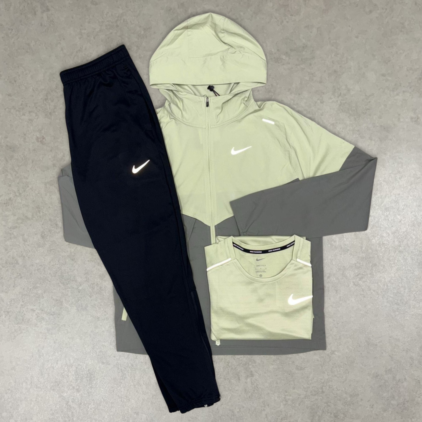 Nike Windrunner 3 Piece Tracksuit "Olive Aura/Black"
