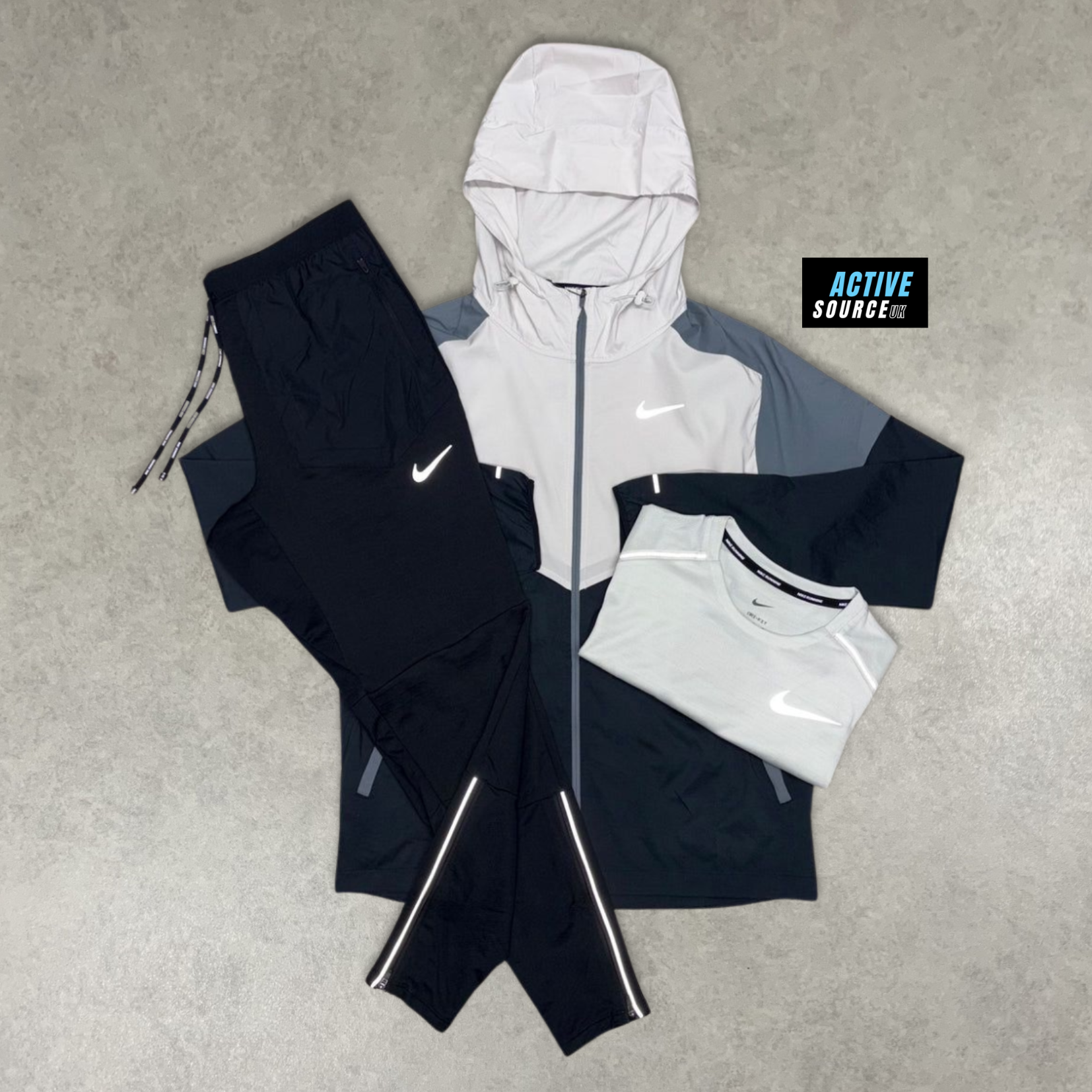 Nike Windrunner 3 Piece Tracksuit "Light Bone"