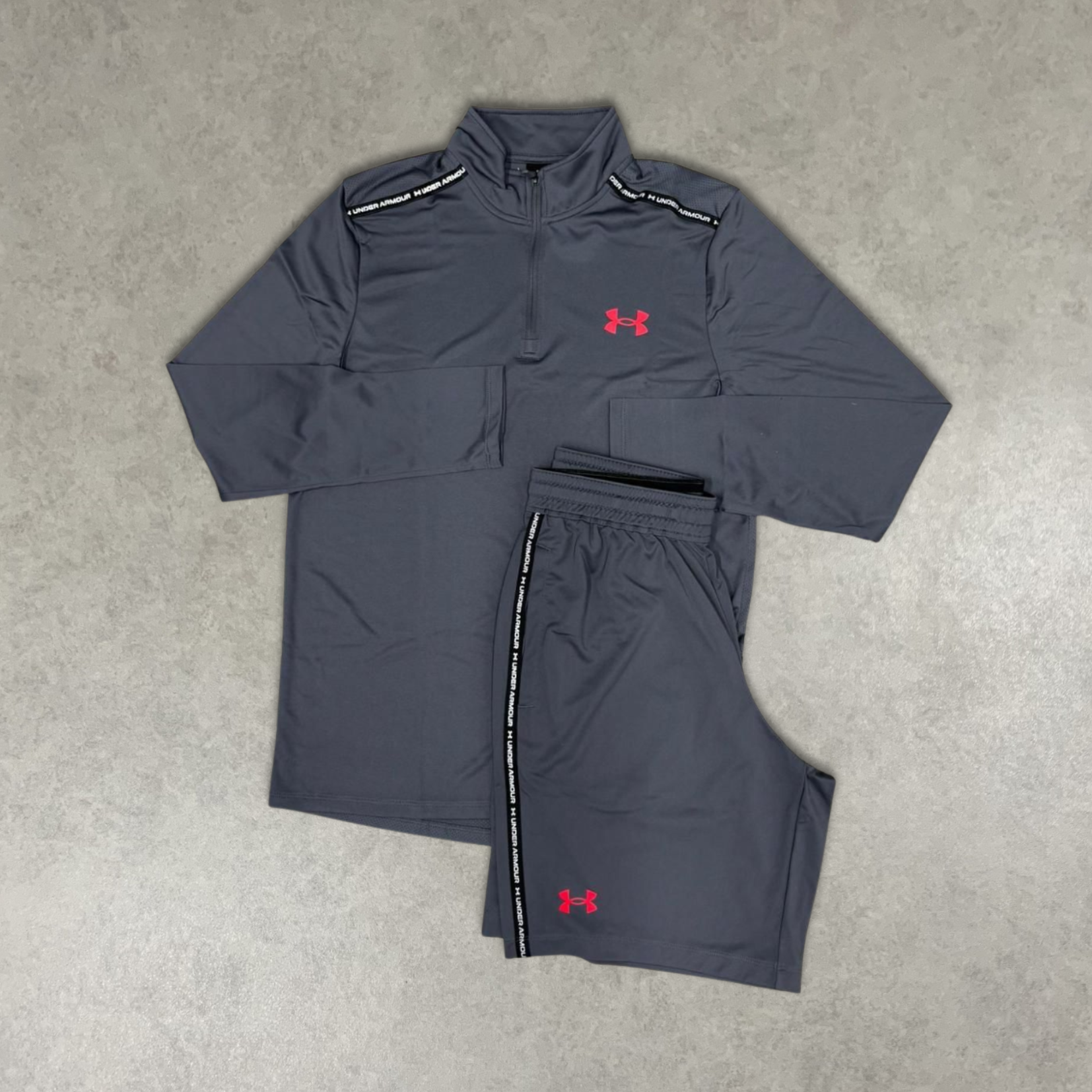 Under Armour Sets 2 Piece Set "Gray/Red"