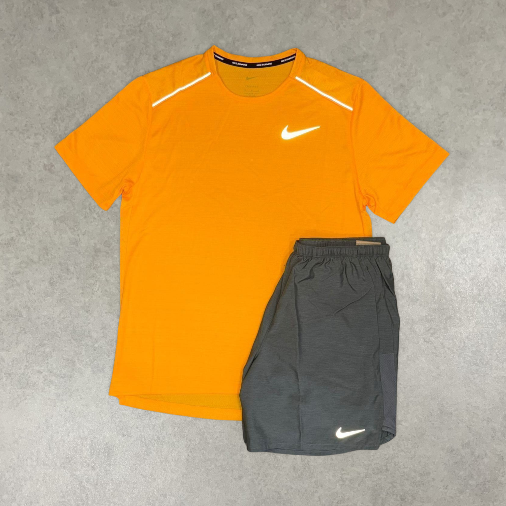 Nike Miler 1.0 Set "Laser Orange/Grey"