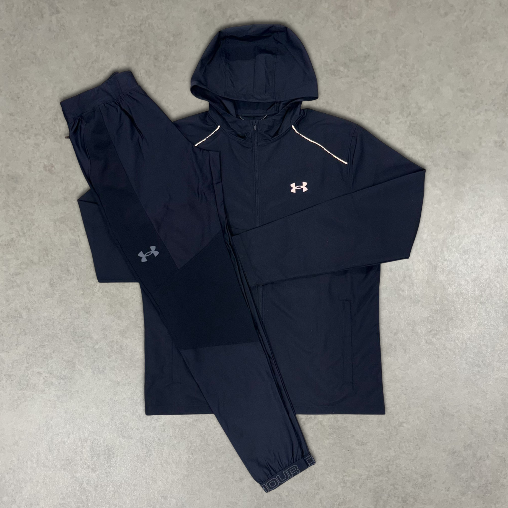 Under Armour Utility Woven Tracksuit "Double Black"