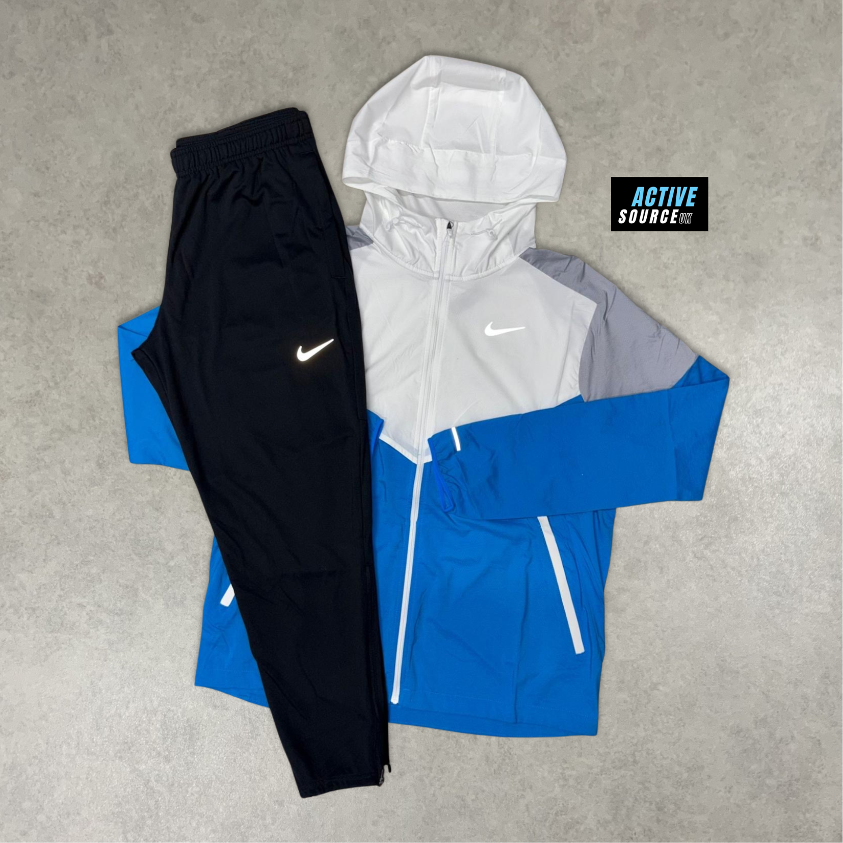 Nike UV Windrunner Tracksuit "Blue Hero/Black"