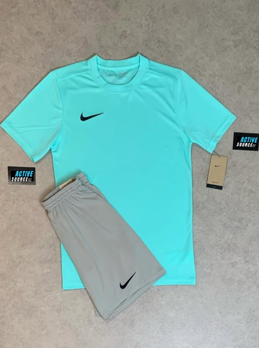 Nike Dri-Fit Set "Hyper Turquoise/Grey"