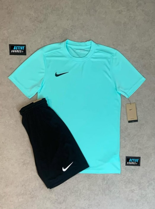 Nike Dri-Fit Set "Hyper Turquoise/Black"