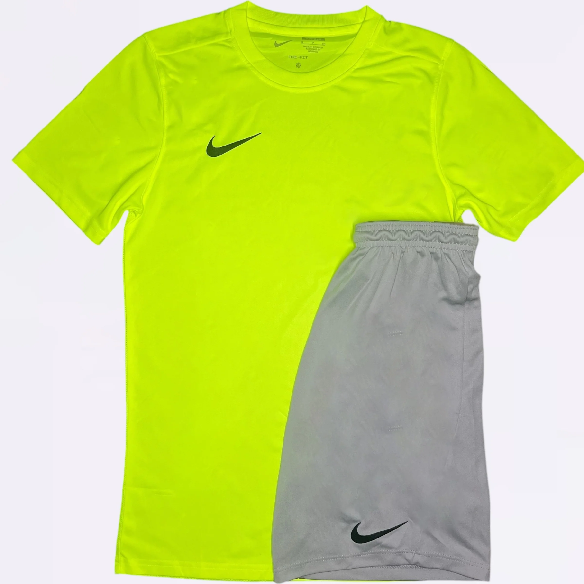 Nike Dri-Fit "Volt Green/Grey"