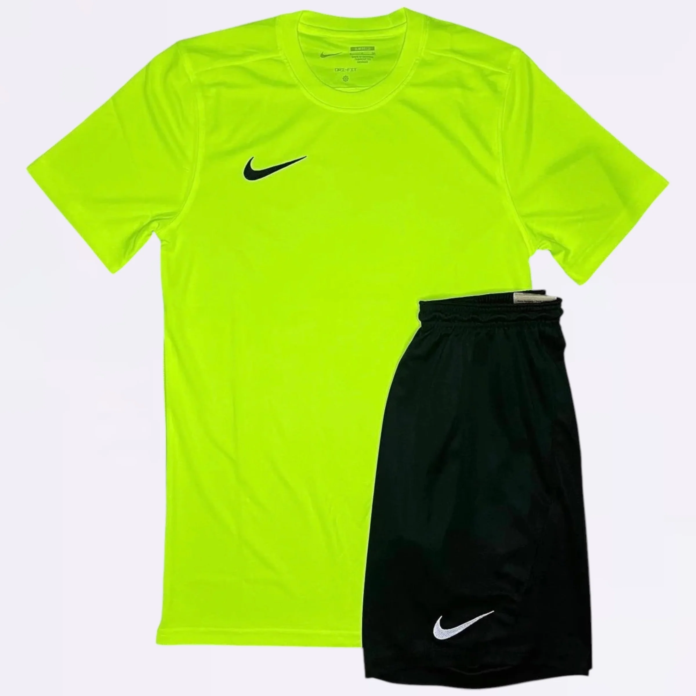 Nike Junior Dri-Fit Set "Volt Green/Black"