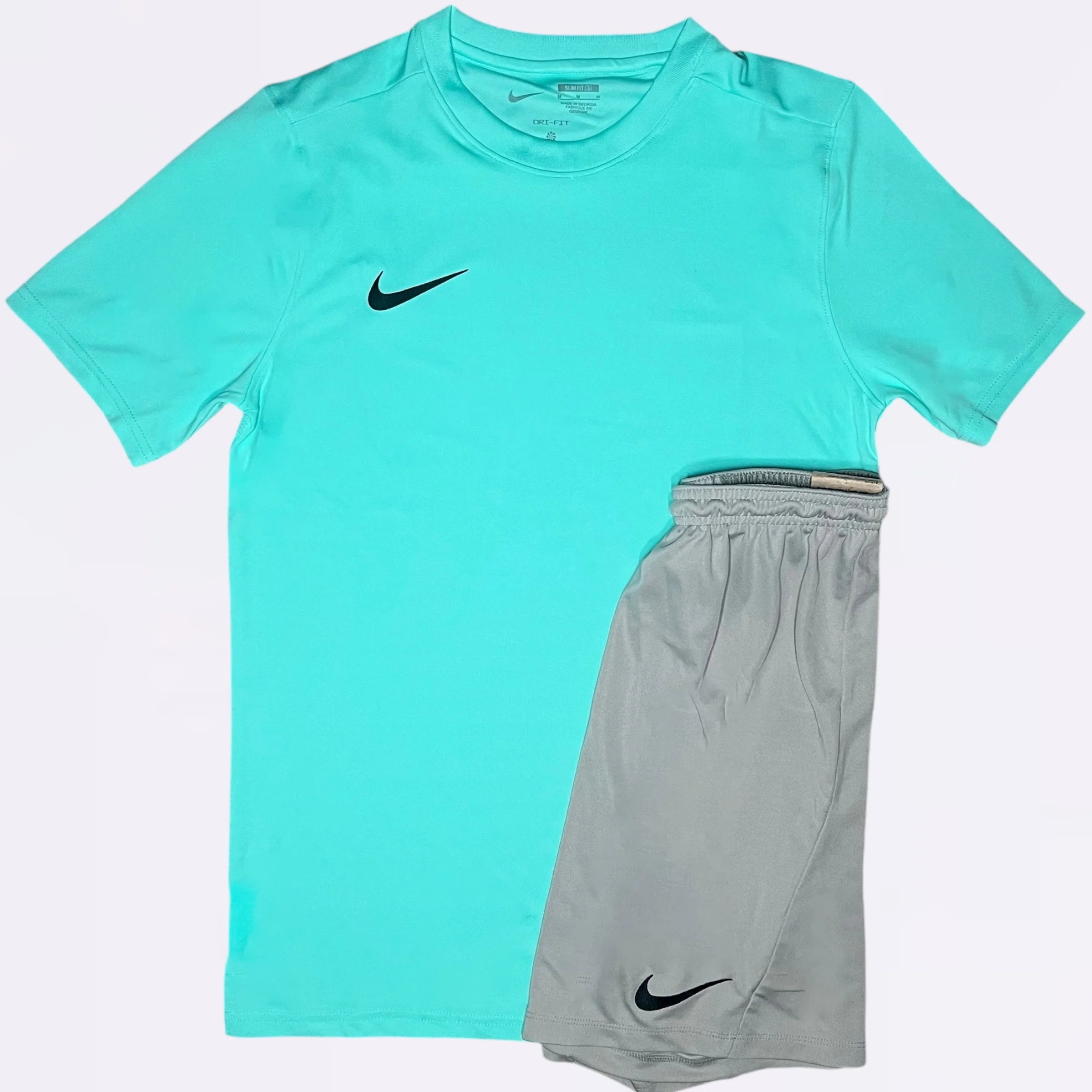 Nike Junior Dri-Fit Set "Hyper Turquoise/Grey"